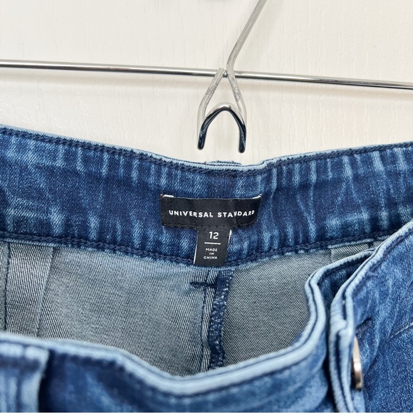 Universal Standard High Waisted Ultra Wide Leg Jeans - Picture 5 of 5